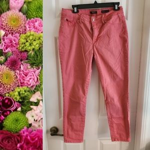 Salmon-colored Summer Jeggings by Curve Appeal
